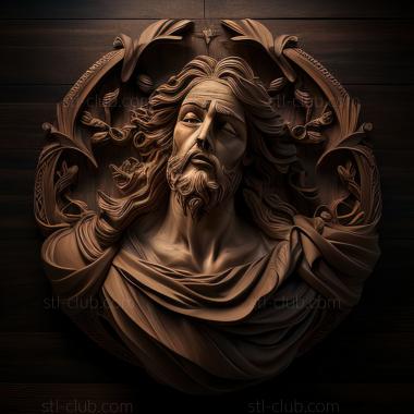 3D model st jesus (STL)